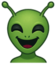 alienHappy emote for Discord