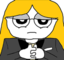 alaidemomentoserio emote for Discord