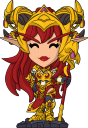 Alexstrasza static emote for Discord, Twitch and Slack