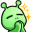 alienPray emote for Discord