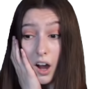 alooniGasp static emote for Discord, Twitch and Slack