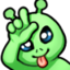 alienL emote for Discord