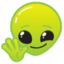 AlienHey emote for Discord