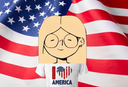 Alaideamericana static emote for Discord, Twitch and Slack