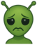 alienSad emote for Discord