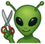 alienSchere emote for Discord