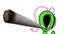 alienBlunt emote for Discord