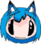 aleinaHuh emote for Discord