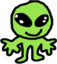 ALIENWTF emote for Discord