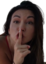 alinsShush emote for Discord