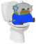 AlexaPeepoPooping emote for Discord