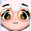 aliceLZStareModren emote for Discord
