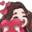 alanitaHEART emote for Discord