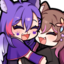 AmayaEllaHug emote for Discord