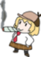 ameSmokingWeed emote for Discord