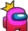 AmongKing emote for Discord