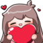 aiwiheart emote for Discord