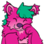 aikkiFlushed emote for Discord