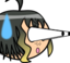 AikoLooking emote for Discord