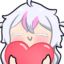 aikaiLOVE emote for Discord