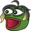 AikoPoggers emote for Discord