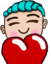 AjwenLove emote for Discord