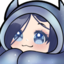 AkameBlanket emote for Discord