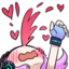 akheeraNoseBleed emote for Discord