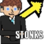 AkuStonks emote for Discord