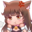 AkariPout emote for Discord