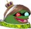 AkiraPeepoHappy emote for Discord