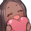 AkoaBabyLove emote for Discord