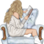 alinaReading emote for Discord