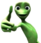 AlienPleased emote for Discord