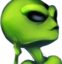 AlienUnpleased emote for Discord