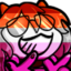 ariYoLesbian emote for Discord