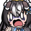 aruScared emote for Discord