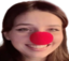ariaClownWide emote for Discord