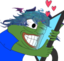 arunaparasocial emote for Discord