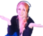 ariaShrug emote for Discord
