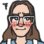 ArtisFlushed emote for Discord