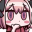 AstolfoThink emote for Discord