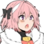AstolfoGasp emote for Discord