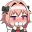 astolfoBlush emote for Discord