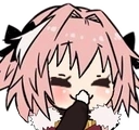 AstolfoHEHE static emote for Discord, Twitch and Slack