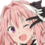 AstolfoWink emote for Discord