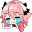 AstolfoSad emote for Discord
