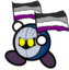 AsexualPrideMeta emote for Discord