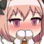 astolfoBlushW emote for Discord