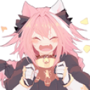 AstolfoLaugh static emote for Discord, Twitch and Slack